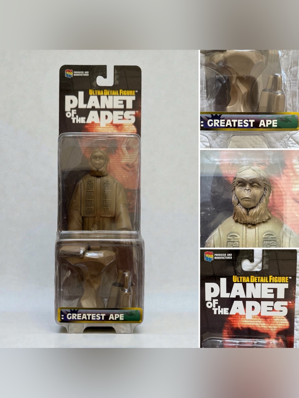 New Sealed Planet of the Apes Medicom Toy  7" Greatest Ape Ultra Detail Figure